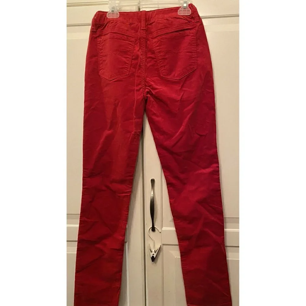 GAP Girl’s Size‎ 14 Red Brushed Cotton Skinny Jean